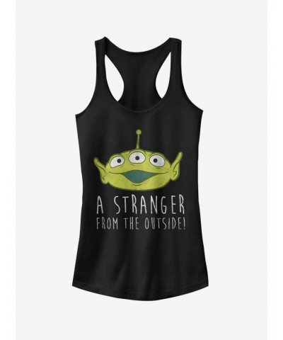 Disney Pixar Toy Story Squeeze Alien Stranger from Outside Girls Tank Top $6.18 Tops