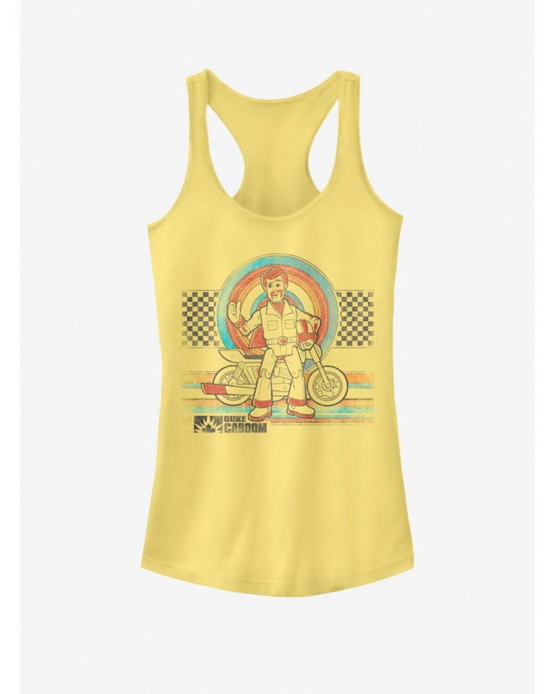 Disney Pixar Toy Story 4 Ride 4 Lyfe Girls Banana Yellow Tank Top $8.76 Tops