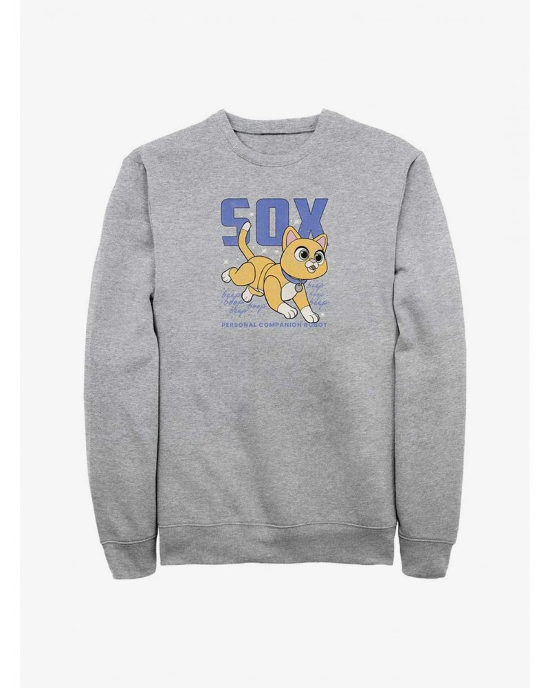 Disney Pixar Lightyear Sox Sketch Sweatshirt $14.17 Sweatshirts