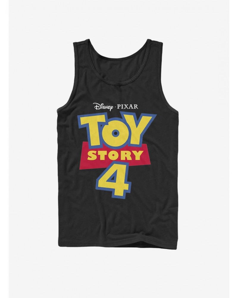 Disney Pixar Toy Story 4 Full Color Logo Tank $9.56 Tanks