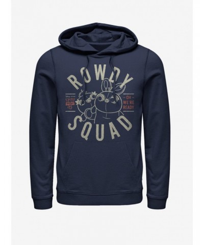 Disney Pixar Toy Story 4 Rowdy Squad Navy Blue Hoodie $16.88 Hoodies