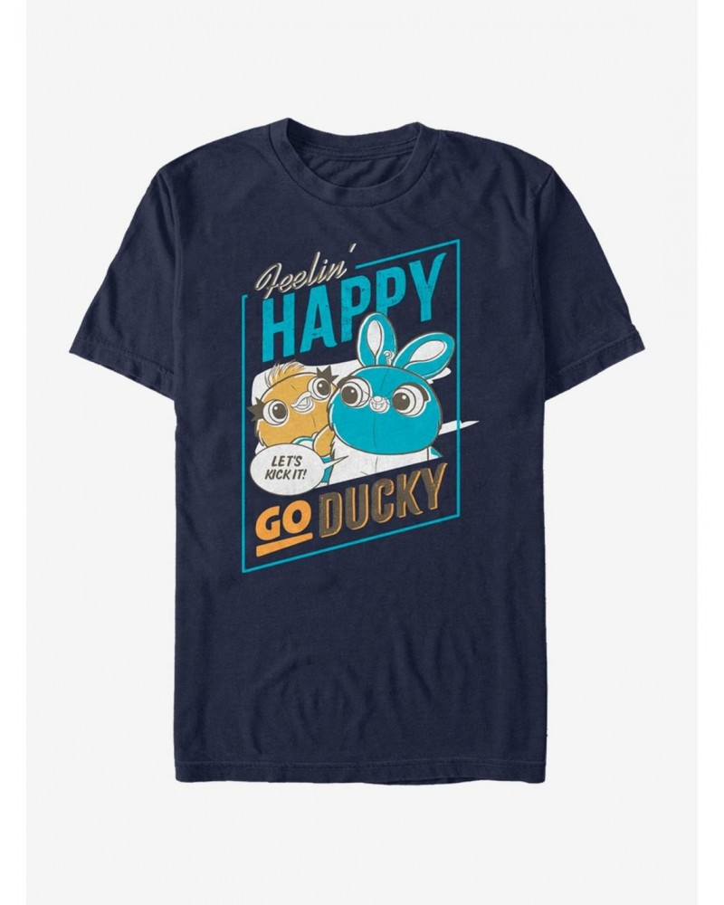 Disney Pixar Toy Story 4 Happy Go Ducky T-Shirt $6.96 T-Shirts