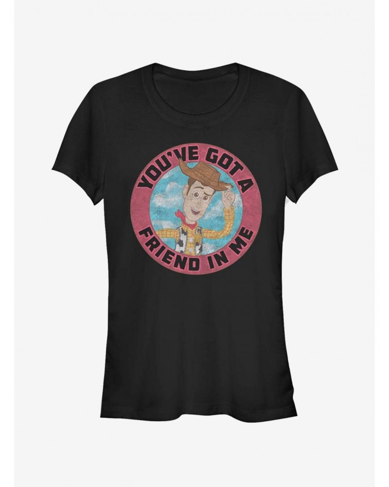 Disney Pixar Toy Story Friend in Me Woody Circle Girls T-Shirt $6.96 T-Shirts