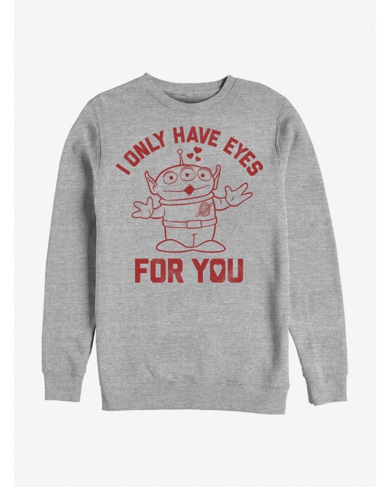 Disney Pixar Toy Story Eyes For You Crew Sweatshirt $11.81 Sweatshirts