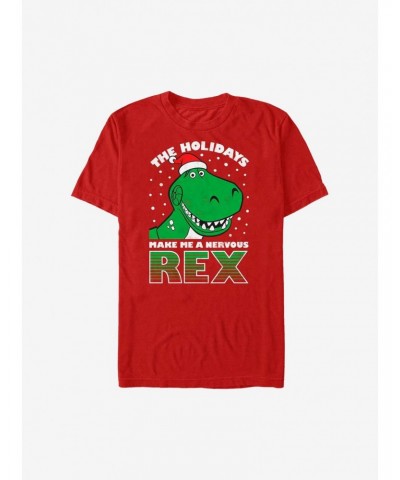 Disney Pixar Toy Story Holiday Rex T-Shirt $5.02 T-Shirts