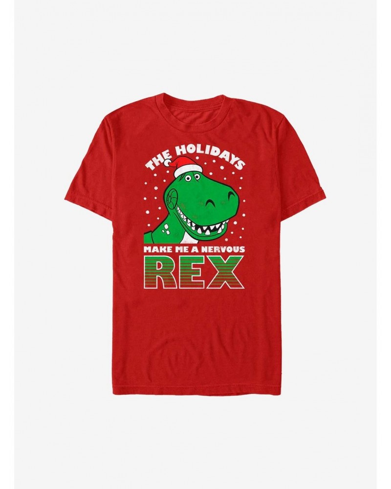 Disney Pixar Toy Story Holiday Rex T-Shirt $5.02 T-Shirts