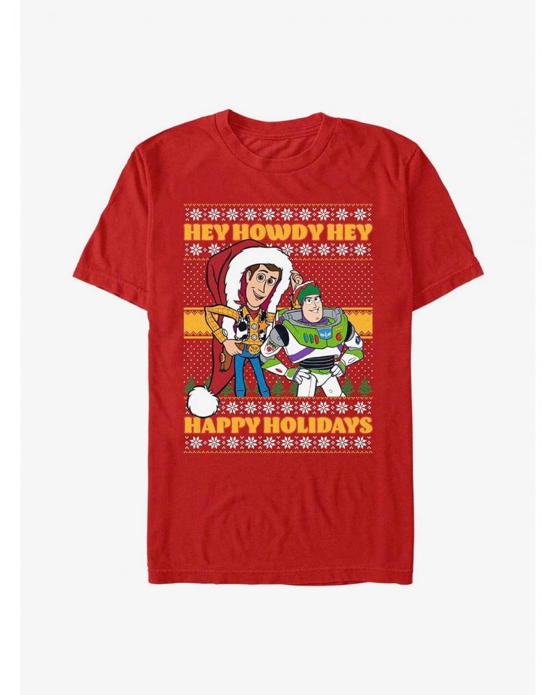 Disney Pixar Toy Story Howdy Holidays T-Shirt $5.12 T-Shirts