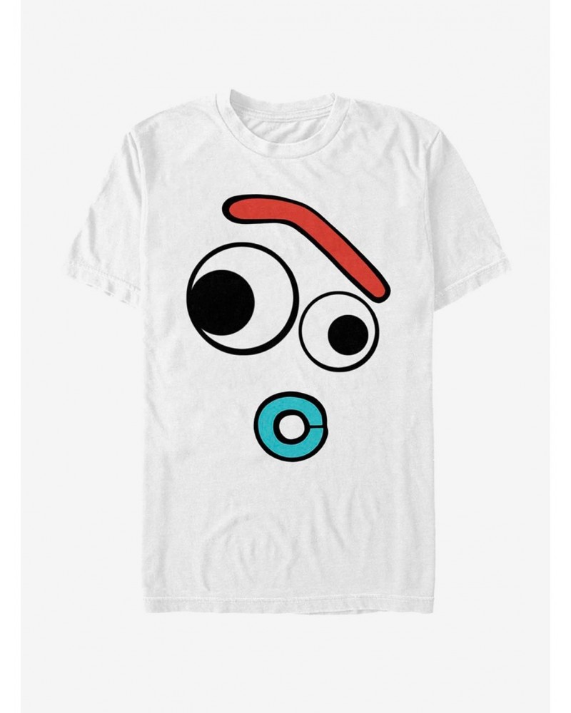 Disney Pixar Toy Story Big Face Curious Forky T-Shirt $5.34 T-Shirts