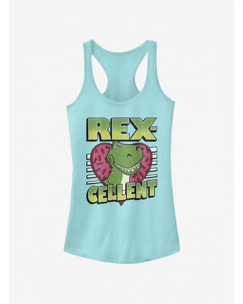 Disney Pixar Toy Story Rexcellent Heart Girls Tank $8.57 Tanks