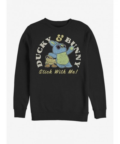 Disney Pixar Toy Story 4 Ducky And Bunny Brand Sweatshirt $12.40 Sweatshirts