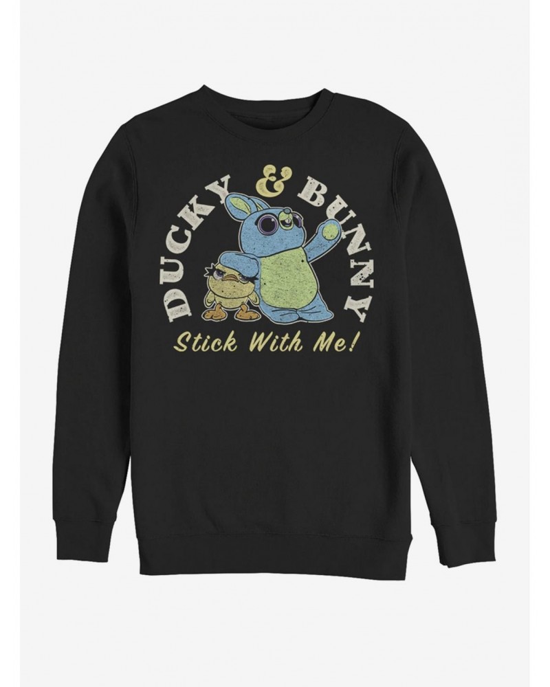 Disney Pixar Toy Story 4 Ducky And Bunny Brand Sweatshirt $12.40 Sweatshirts