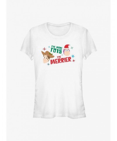 Disney Pixar Toy Story More Toys The Merrier Girls T-Shirt $6.47 T-Shirts