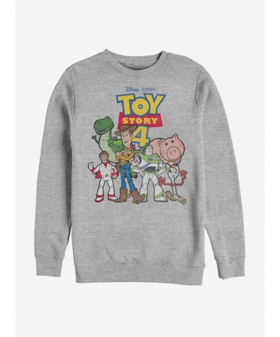 Disney Pixar Toy Story 4 Toy Crew Sweatshirt $10.04 Sweatshirts