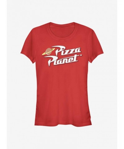 Disney Pixar Toy Story Vintage Pizza Logo Girls T-Shirt $7.12 T-Shirts