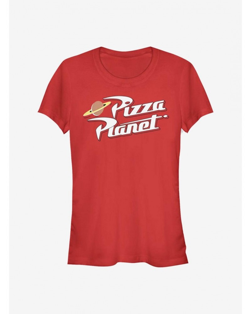 Disney Pixar Toy Story Vintage Pizza Logo Girls T-Shirt $7.12 T-Shirts