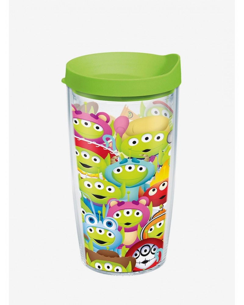 Disney Pixar Toy Story Alien Collage 16oz Classic Tumbler With Lid $8.15 Tumblers