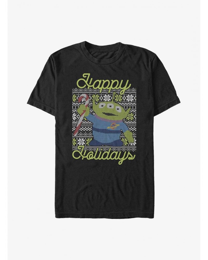 Disney Pixar Toy Story Alien Ugly Holiday T-Shirt $5.28 T-Shirts