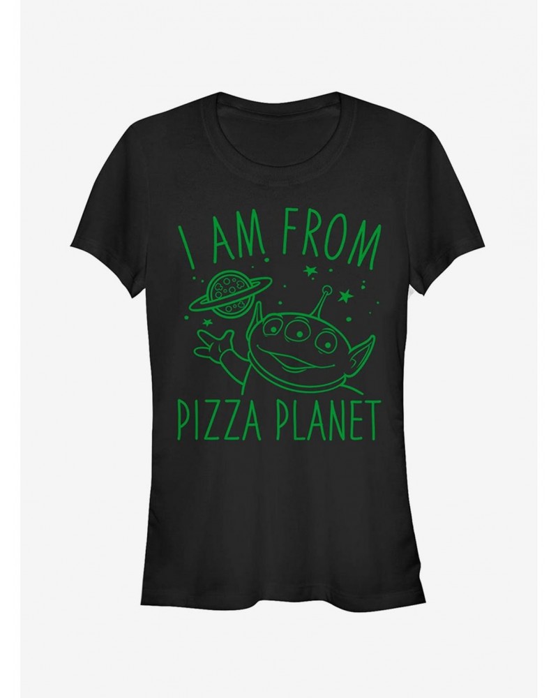 Disney Pixar Toy Story Come in Peace from Pizza Planet Girls T-Shirt $8.09 T-Shirts