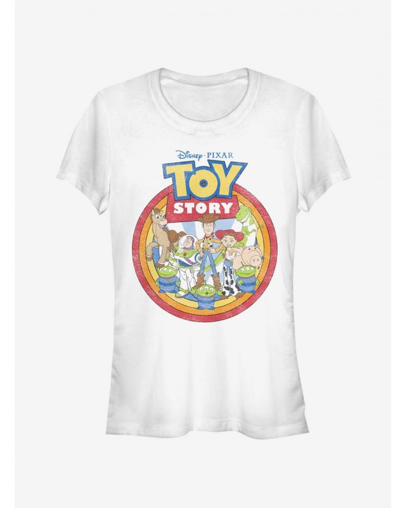 Disney Pixar Toy Story 4 Group Toys Girls T-Shirt $8.09 T-Shirts