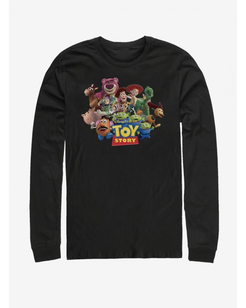 Disney Pixar Toy Story Running Team Long-Sleeve T-Shirt $11.84 T-Shirts