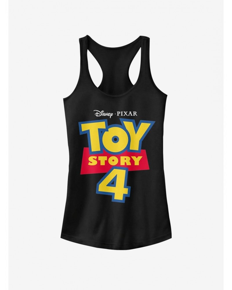 Disney Pixar Toy Story 4 Full Color Logo Girls Tank $8.76 Tanks