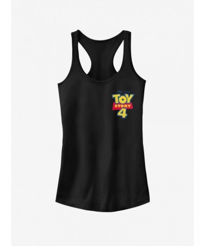 Disney Pixar Toy Story 4 Chest Color Logo Girls Tank $7.97 Tanks