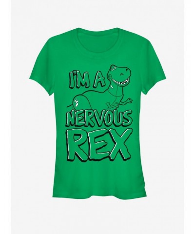 Disney Pixar Toy Story Nervous Rex Girls T-Shirt $6.47 T-Shirts