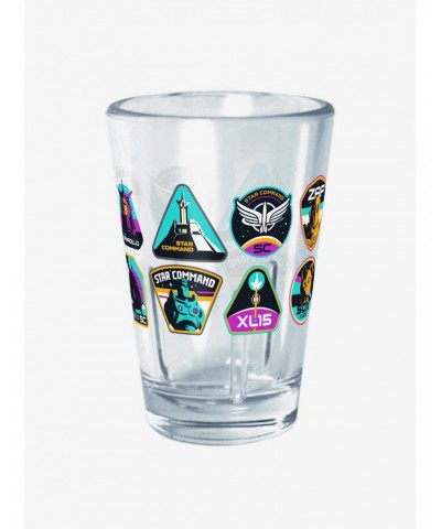 Disney Pixar Lightyear Icon Badges Mini Glass $4.44 Glasses