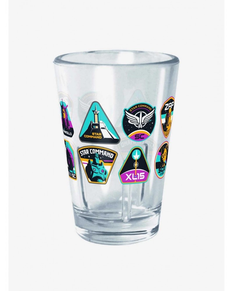 Disney Pixar Lightyear Icon Badges Mini Glass $4.44 Glasses