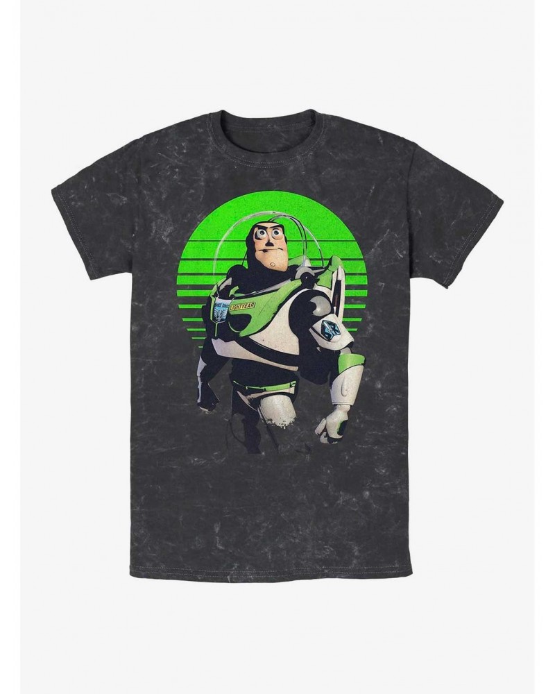 Disney Pixar Toy Story Buzz Lightyear Sight On Stars Mineral Wash T-Shirt $8.25 T-Shirts