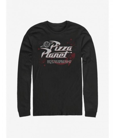 Disney Pixar Toy Story Retro Pizza Planet Long-Sleeve T-Shirt $9.74 T-Shirts