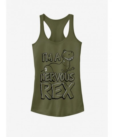 Disney Pixar Toy Story Nervous Rex Girls Tank $5.98 Tanks