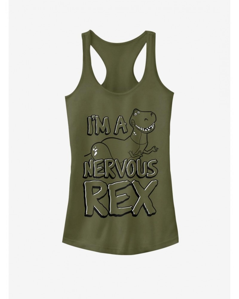 Disney Pixar Toy Story Nervous Rex Girls Tank $5.98 Tanks