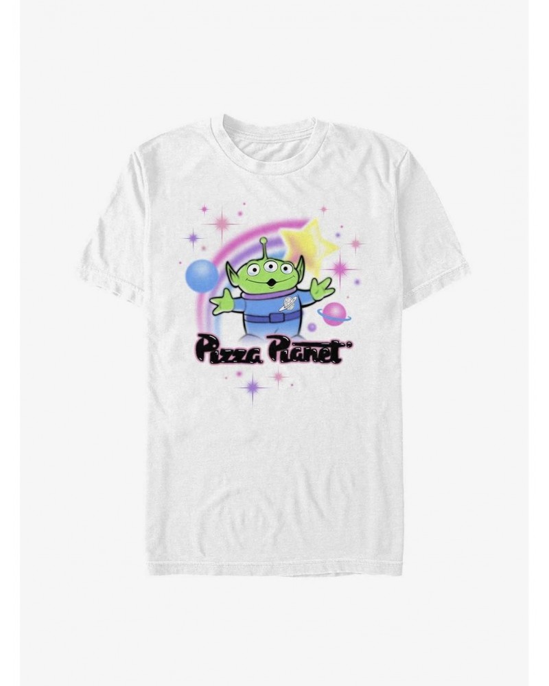 Disney Pixar Toy Story Alien Airbrush Pizza Planet Extra Soft T-Shirt $7.97 T-Shirts