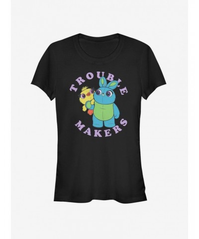 Disney Pixar Toy Story 4 Make Trouble Girls T-Shirt $7.28 T-Shirts