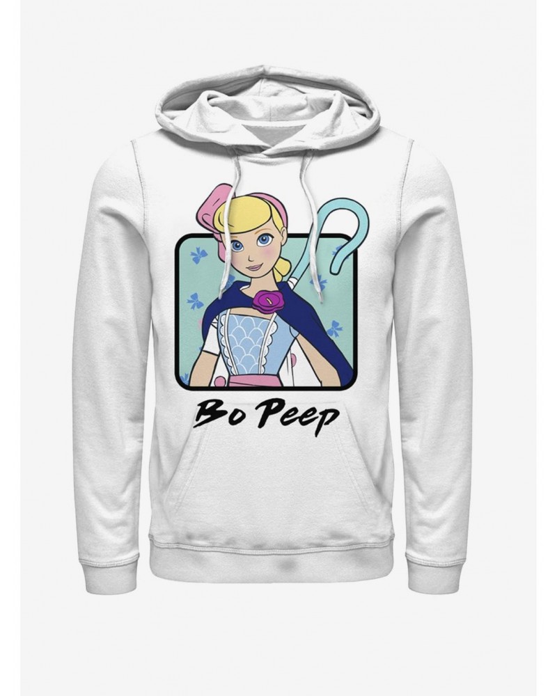 Disney Pixar Toy Story 4 Bo Peep Cloak White Hoodie $10.78 Hoodies