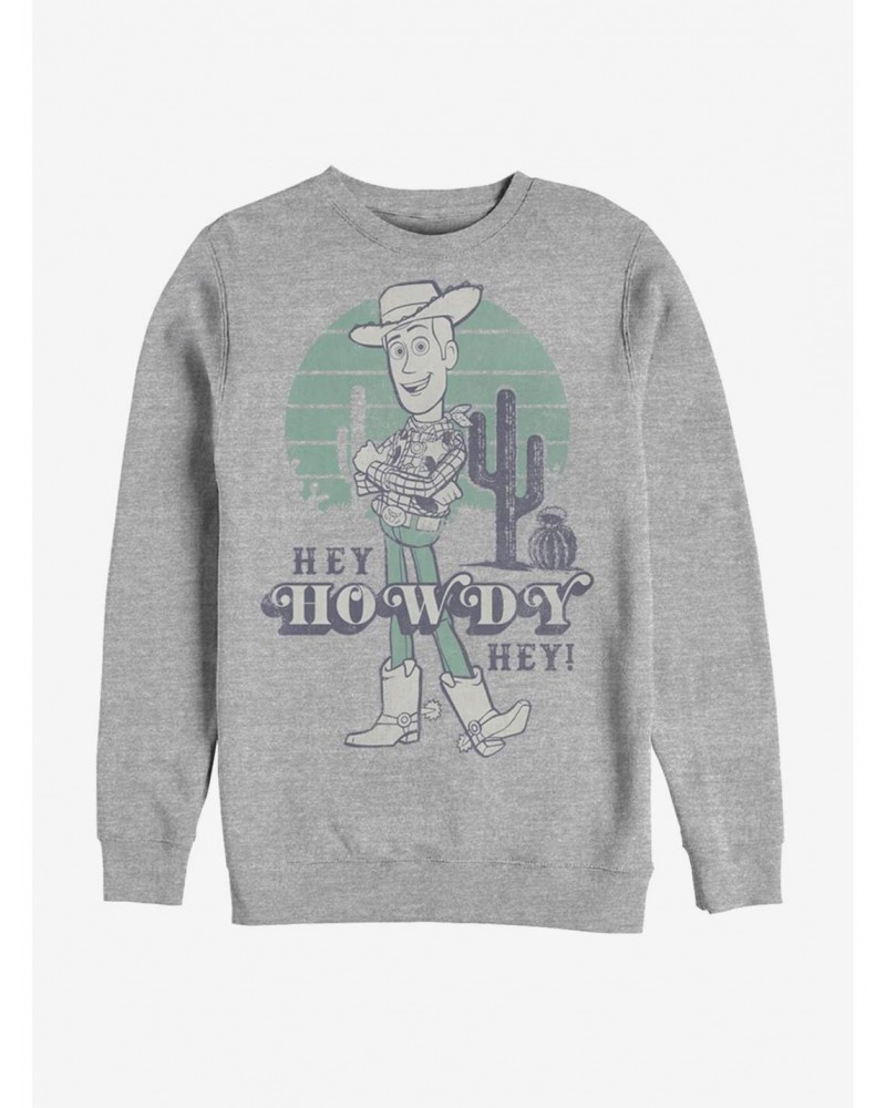 Disney Pixar Toy Story 4 Howdy Hey Sweatshirt $11.51 Sweatshirts