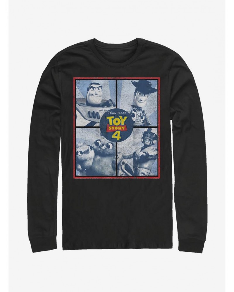 Disney Pixar Toy Story 4 Hard Toys Long-Sleeve T-Shirt $11.05 T-Shirts