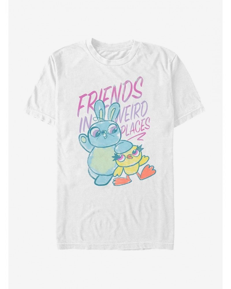 Disney Pixar Toy Story 4 Friends Sketch T-Shirt $5.50 T-Shirts