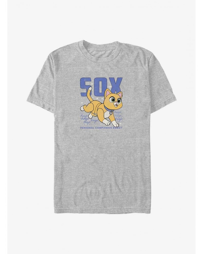 Disney Pixar Lightyear Sox Sketch T-Shirt $5.59 T-Shirts