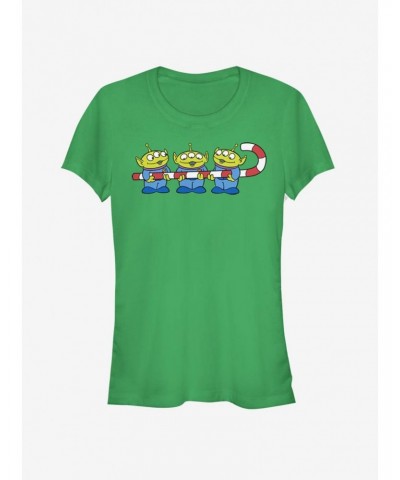 Disney Toy Story Candy Cane Alien T-Shirt $6.47 T-Shirts