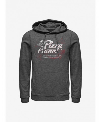 Disney Pixar Toy Story Retro Pizza Planet Hoodie $11.49 Hoodies