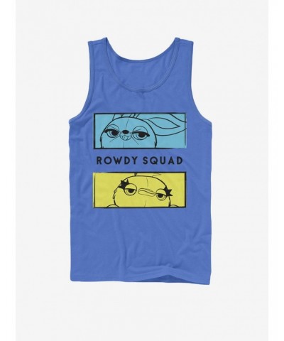 Disney Pixar Toy Story 4 Rowdy Boxes Royal Blue Tank Top $6.57 Tops