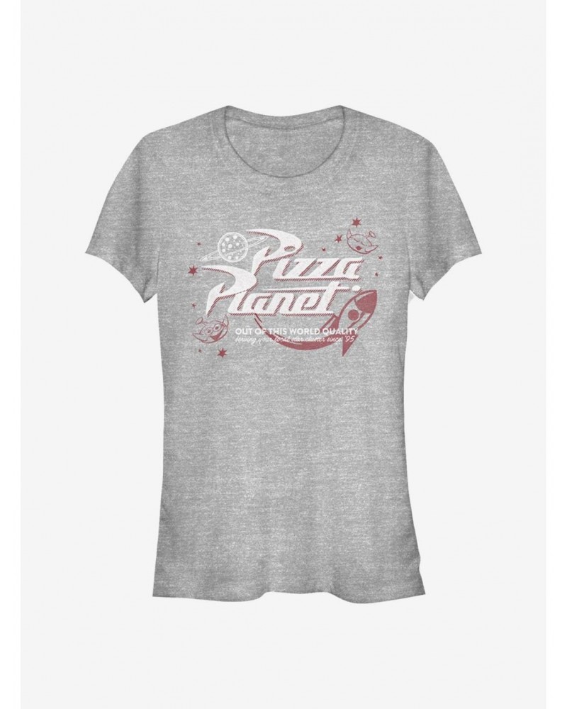 Disney Pixar Toy Story Retro Pizza Planet Girls T-Shirt $5.66 T-Shirts