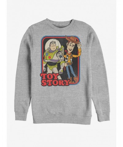 Disney Pixar Toy Story Story Book Sweatshirt $10.92 Sweatshirts