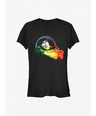 Disney Pixar Toy Story Rainbow Buzz Girls T-Shirt $5.34 T-Shirts