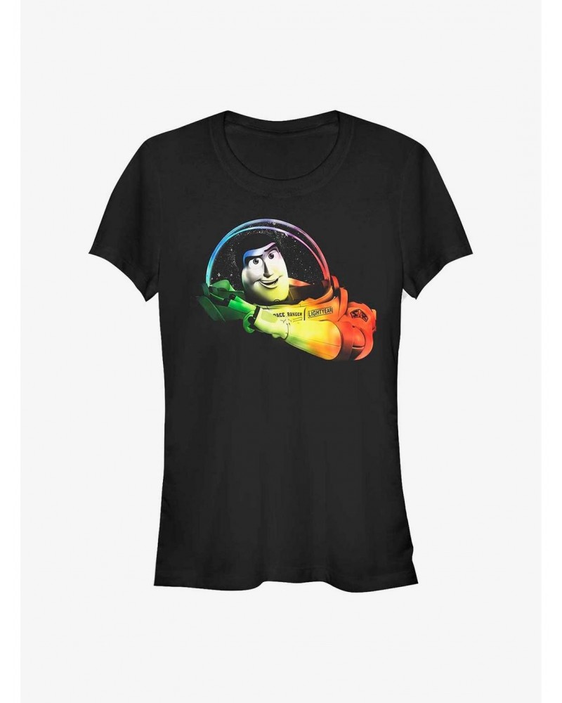 Disney Pixar Toy Story Rainbow Buzz Girls T-Shirt $5.34 T-Shirts