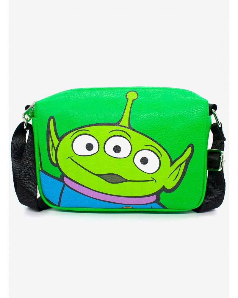 Disney Pixar Toy Story Alien Smiling Close Up Pose Cross Body Bag $18.28 Bags