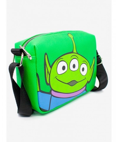 Disney Pixar Toy Story Alien Smiling Close Up Pose Cross Body Bag $18.28 Bags