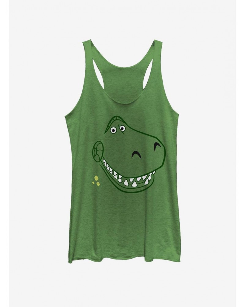 Disney Pixar Toy Story Rex Big Face Girls Tank $6.22 Tanks